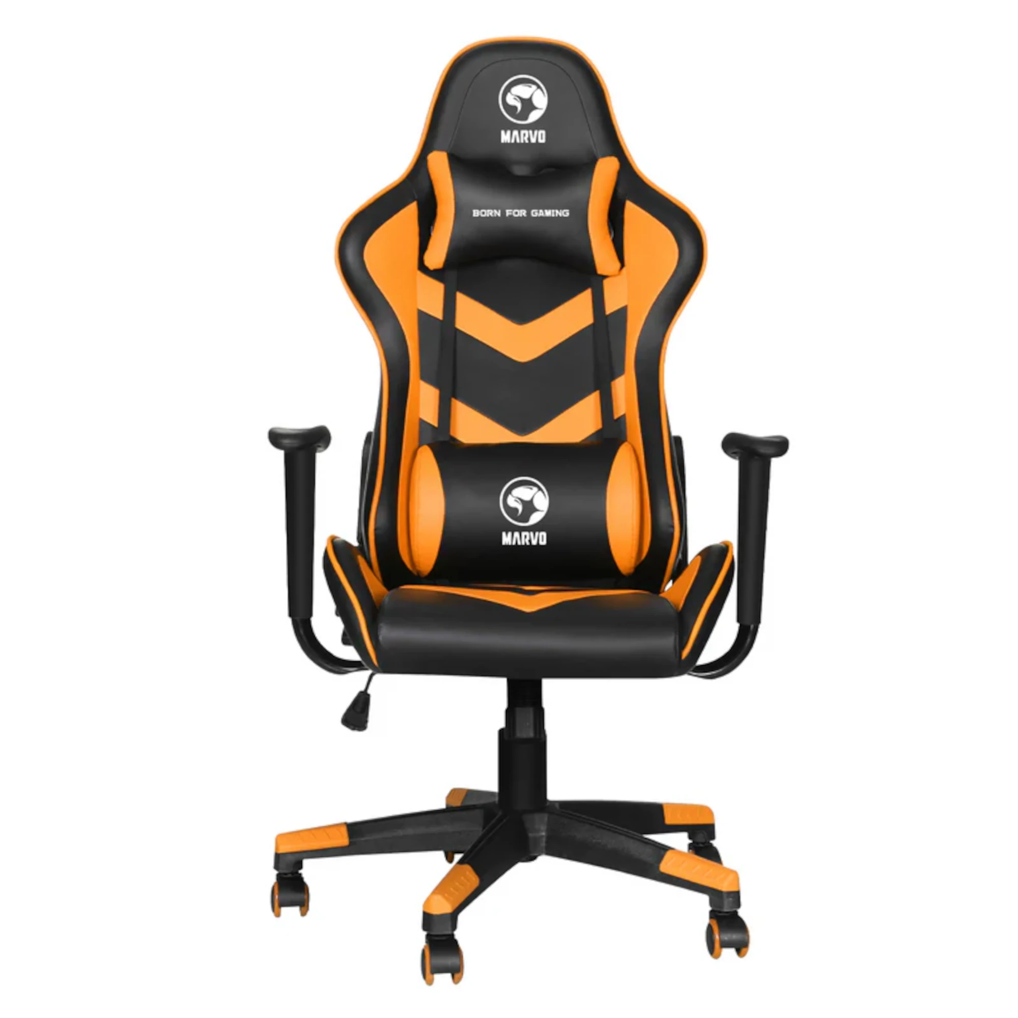 Silla Gaming Marvo CH-106 Giro 360° NEGRO/NARANJA - Imagen 2