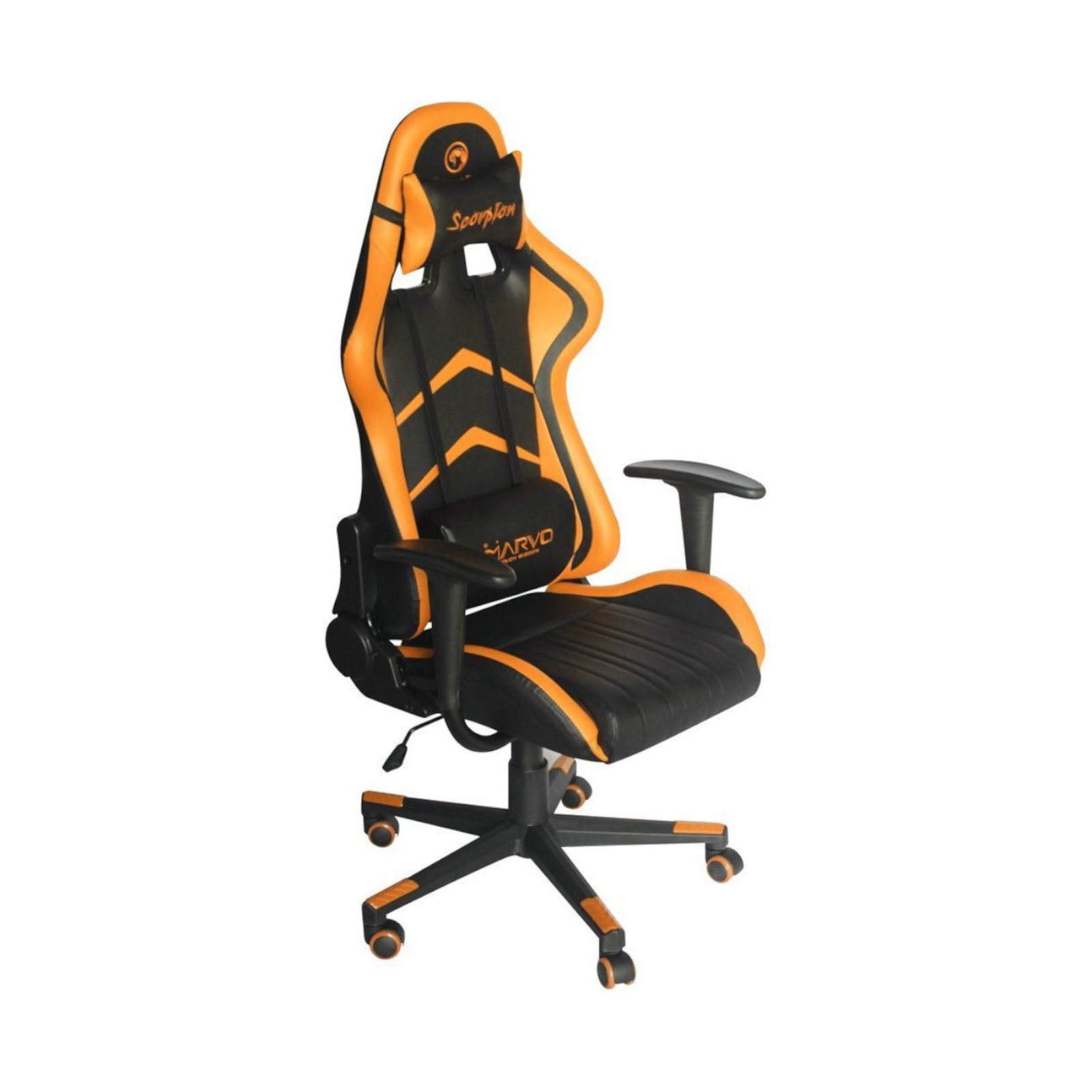 Silla Gaming Marvo CH-106 Giro 360° NEGRO/NARANJA