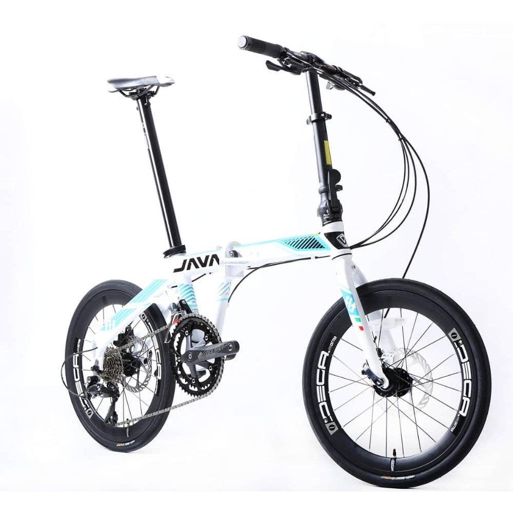 Bicicleta De Ciudad Java Fit Plegable Aluminio 18V 20'' - Imagen 6