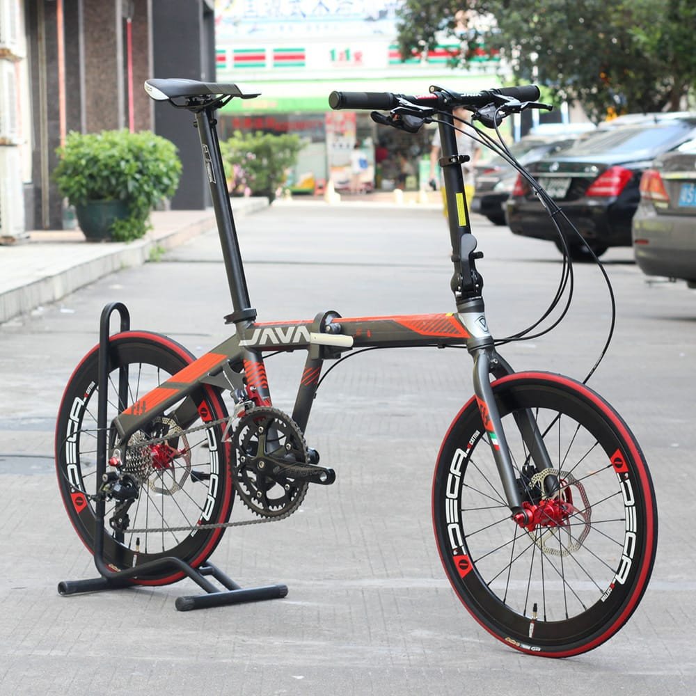 Bicicleta De Ciudad Java Fit Plegable Aluminio 18V 20'' - Imagen 5