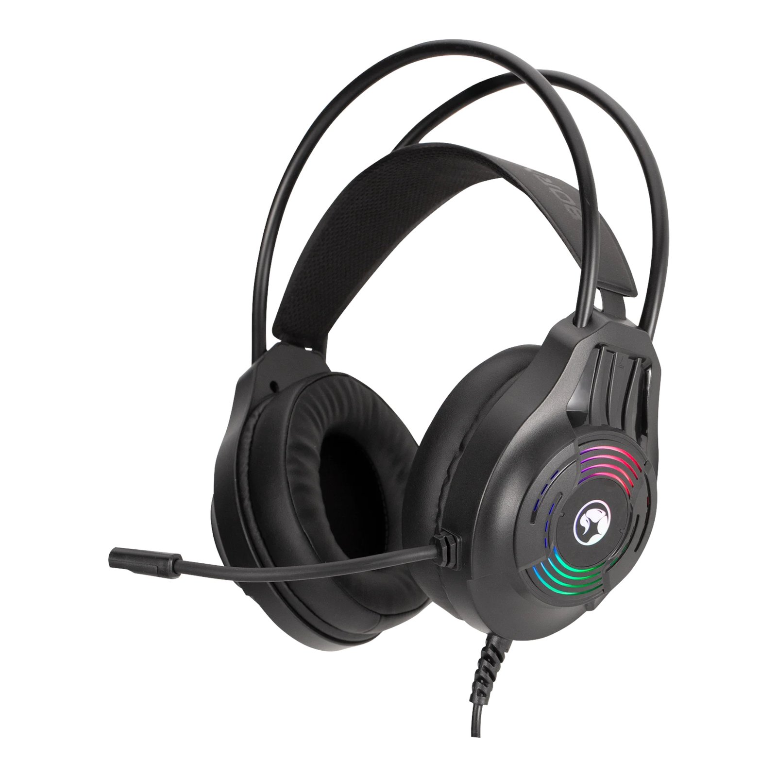 Auriculares Gaming Marvo H8326 Akari 30 RGB USB 3,5mm - Imagen 7