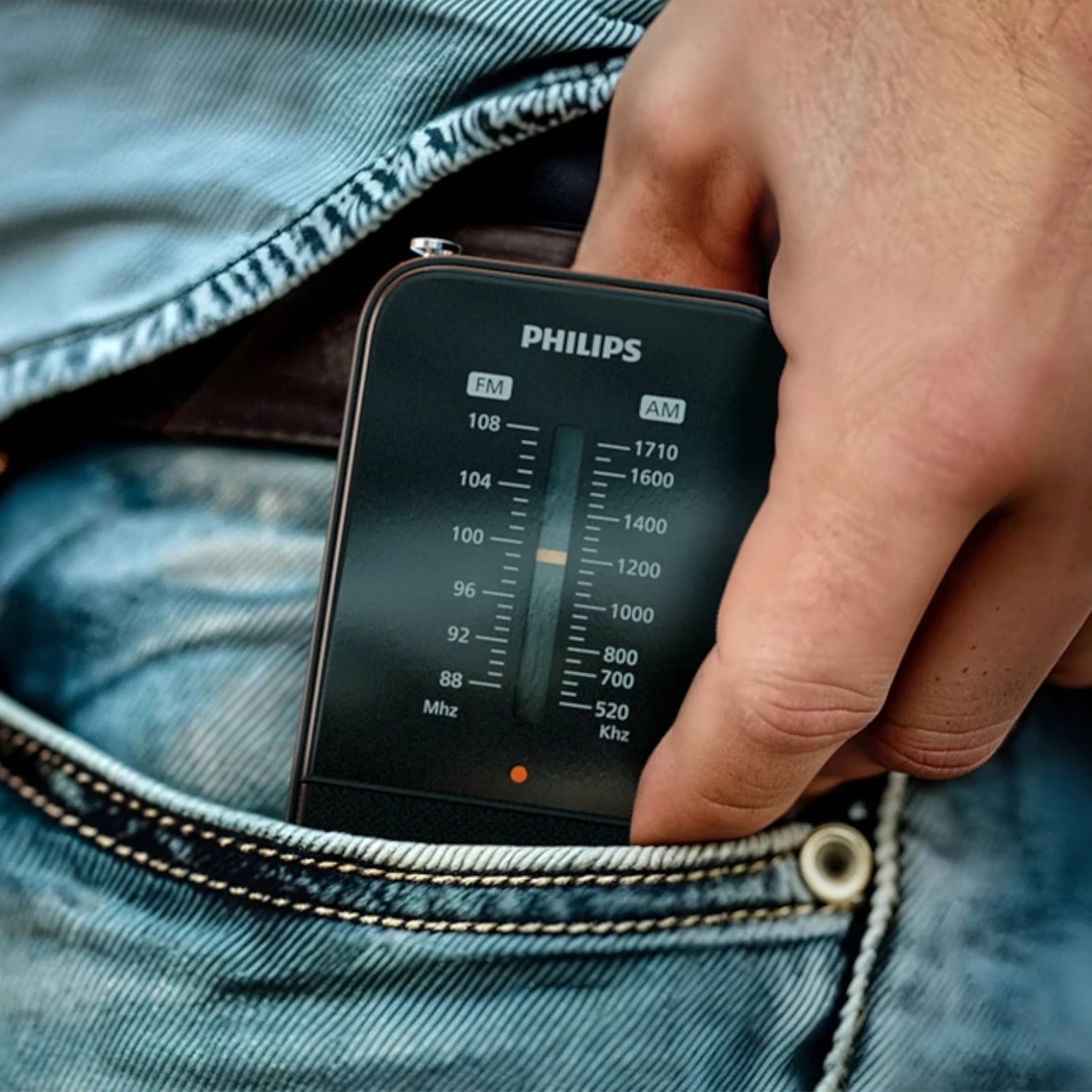 Radio Analógico Am Fm Portátil Philips Tar1509/00