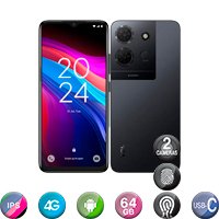Tcl 503 6,6'' 4G 3+3gb 64gb Dual Cam 8mp Gris - Imagen 3
