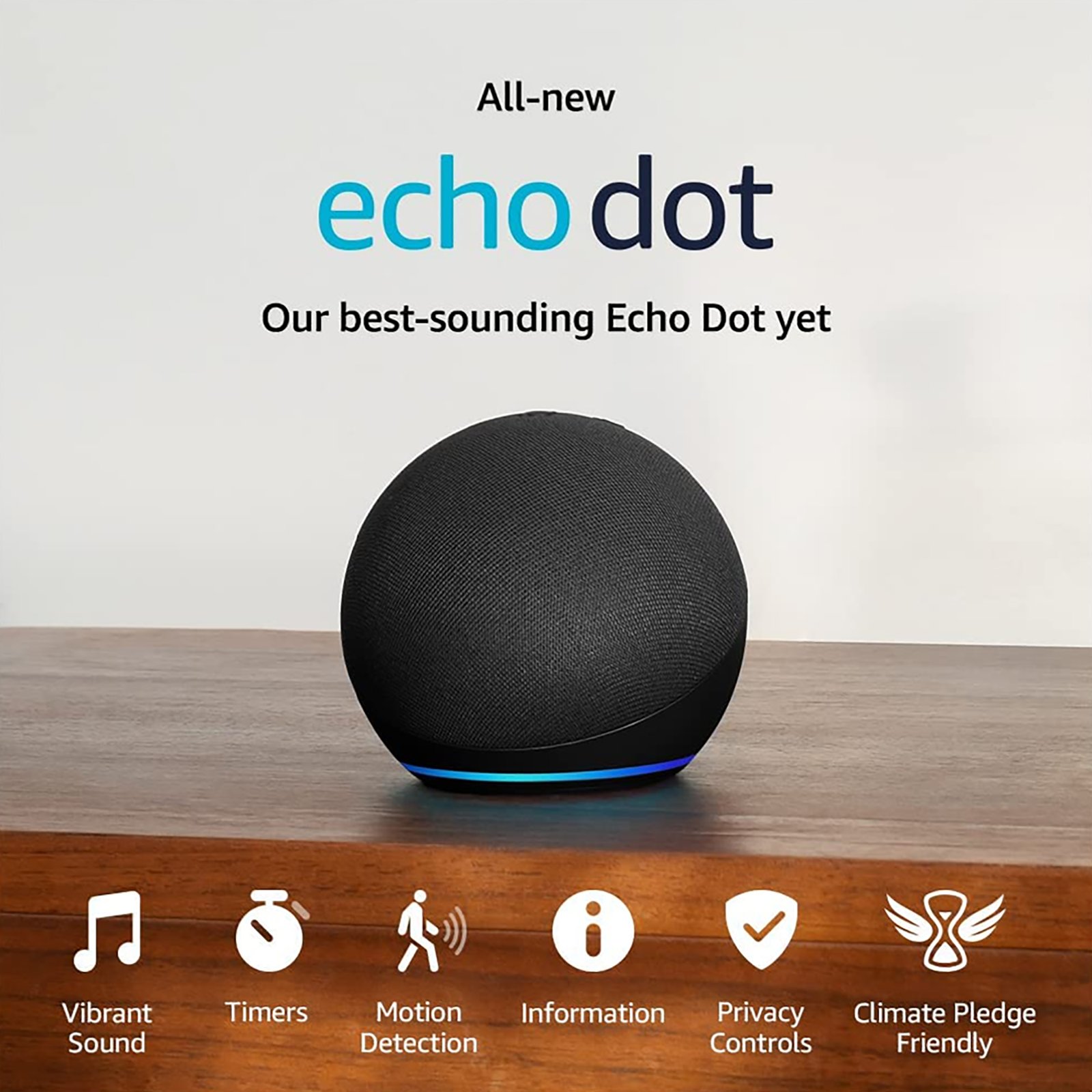 Parlante Amazon Echo Dot Gen5 Alexa Wifi Bluetooth - Imagen 5