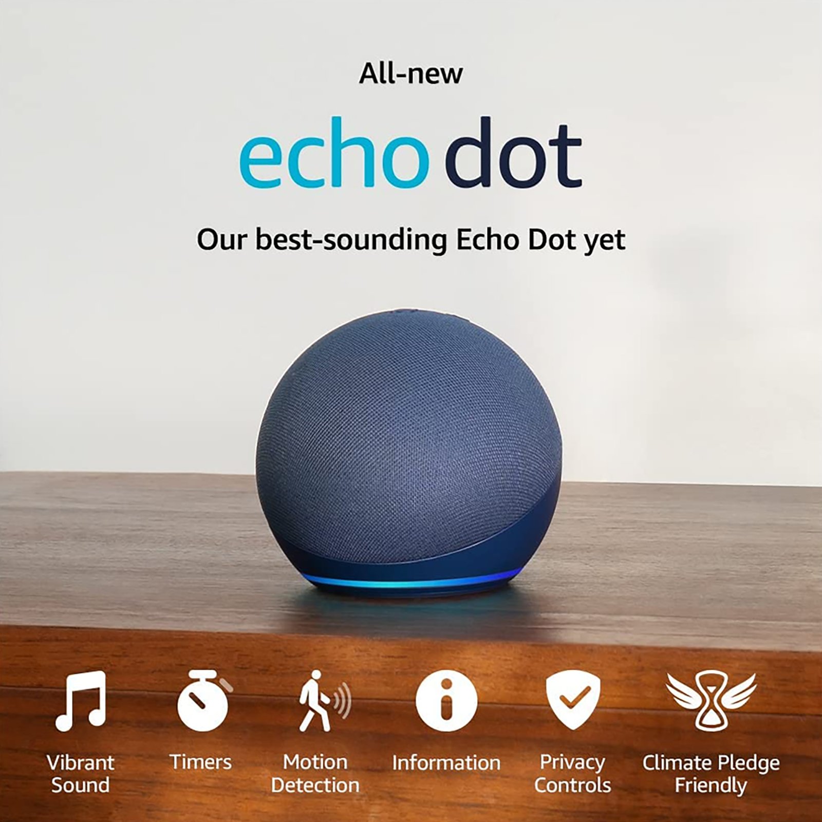 Parlante Amazon Echo Dot Gen5 Alexa Wifi Bluetooth - Imagen 5