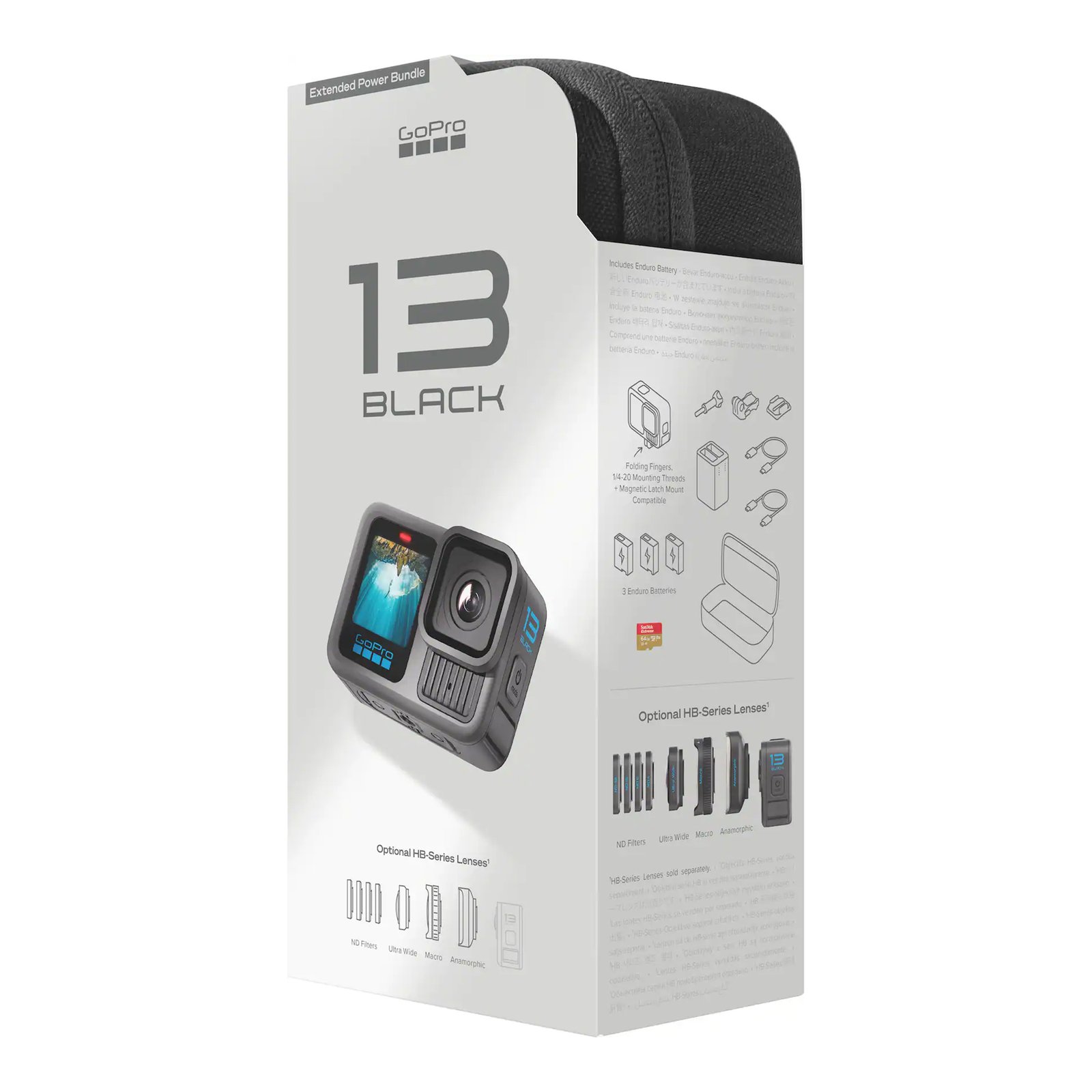 Cámara Gopro Hero 13 Black 27,13mp 5,3k Sumergible - Imagen 2