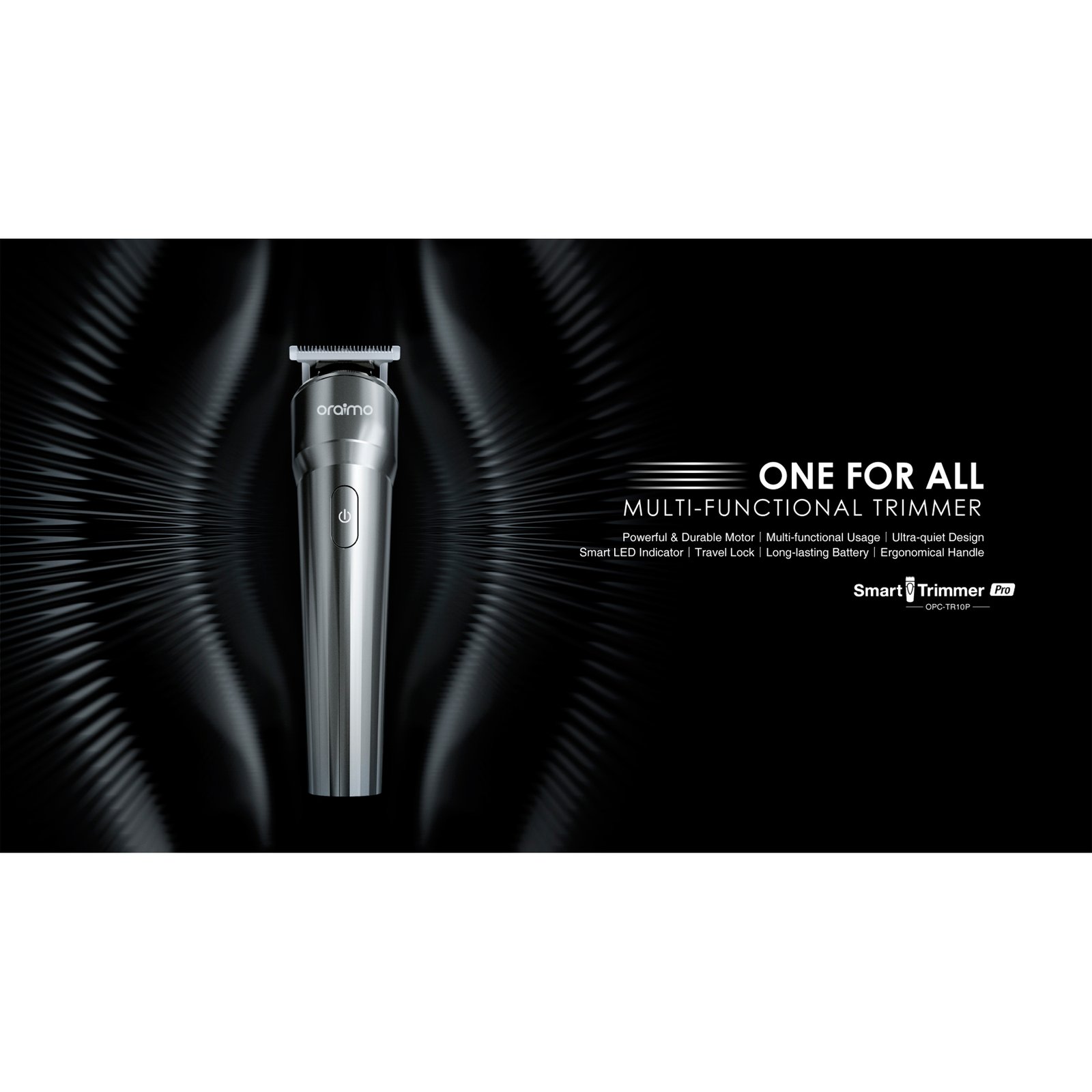 Cortadora Multifunción Inalámbrica Oraimo Smarttrimmer Pro 5w - Imagen 4