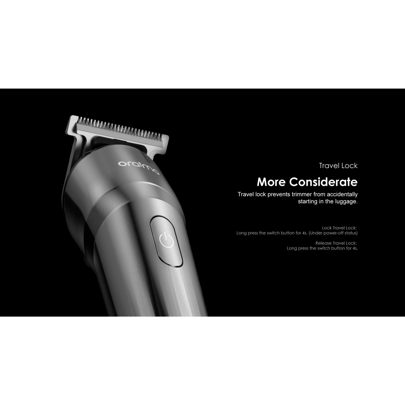 Cortadora Multifunción Inalámbrica Oraimo Smarttrimmer Pro 5w - Imagen 2