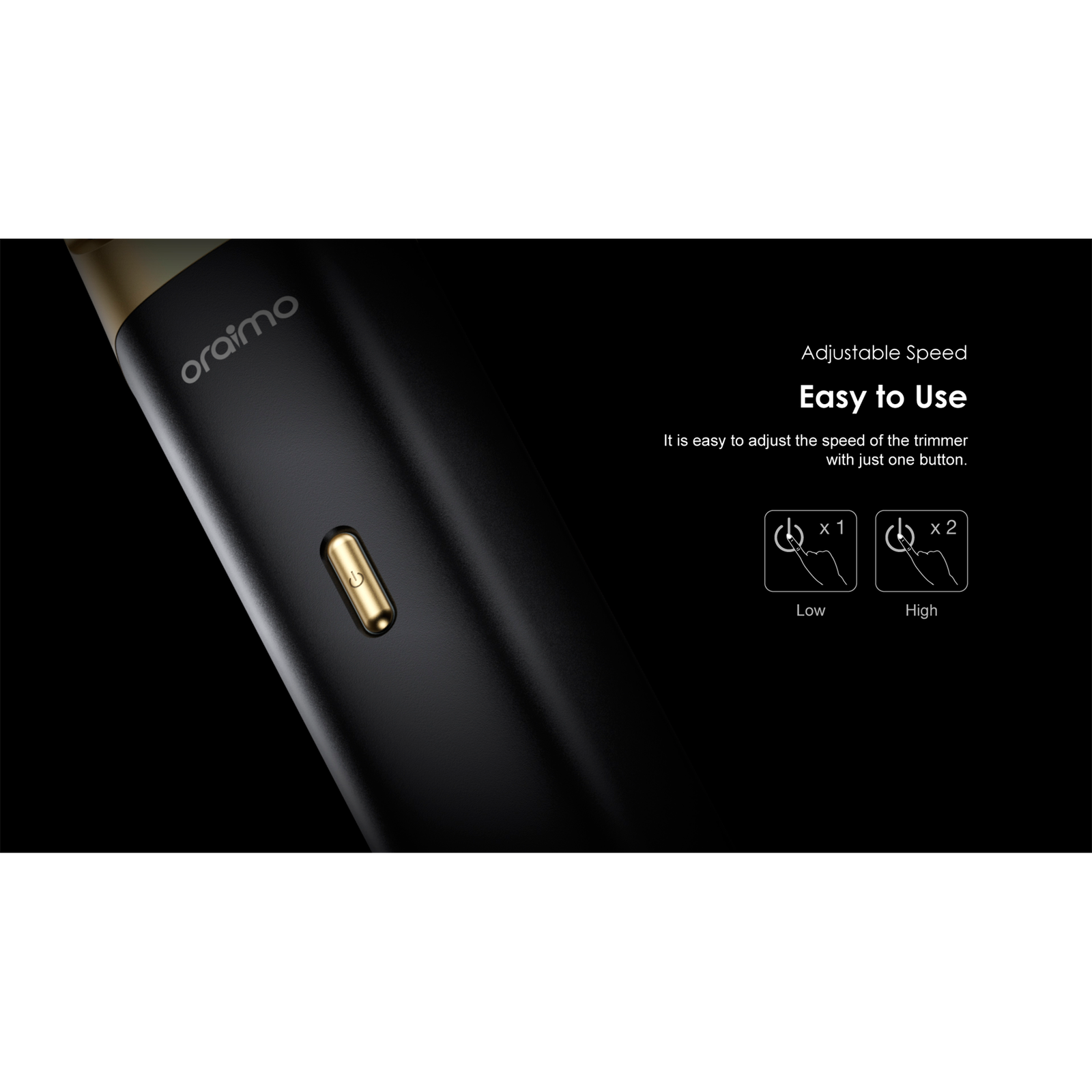 Cortadora Multifunción Inalámbrica Oraimo Smarttrimmer2 5w