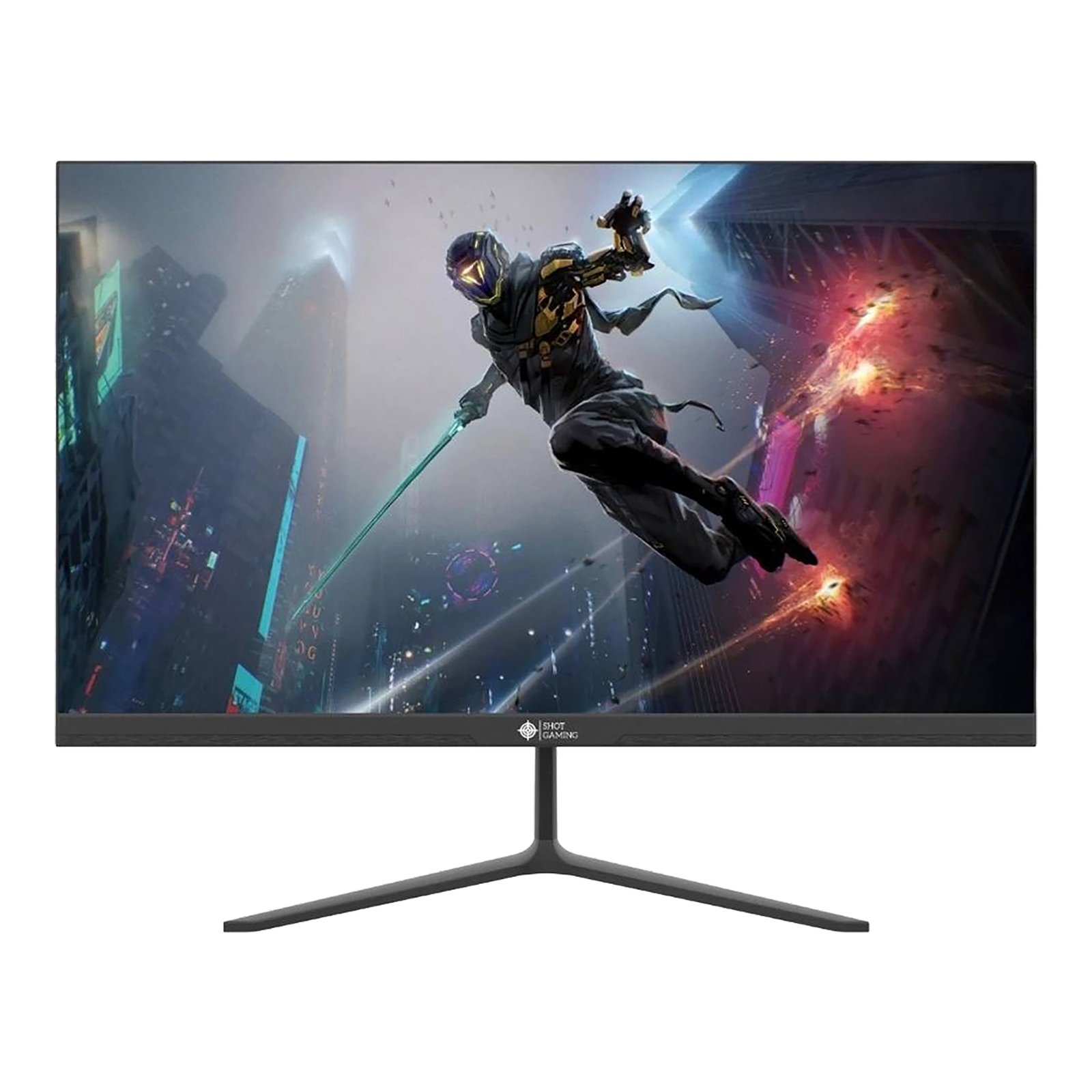 Monitor Gaming Plano Shot Gaming Sg238f4 23,8'' FHD 100hz