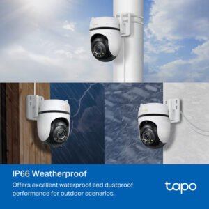 Cámara De Seguridad Tp-Link Tapo C530ws Exterior Visión Nocturna 3K 360°