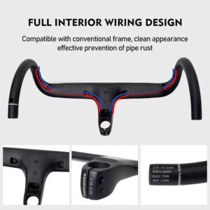 Manillar Bicicleta Thinkrider 380-110mm Fibra De Carbono