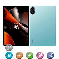 Tablet Redmi Pad 2 Xiaomi 11'' 4G 4gb 128gb Verde - Imagen 4