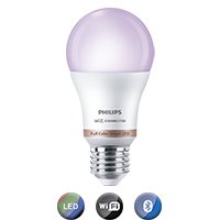 Lámpara Led Inteligente Philips Wiz 8W E27 Blanco Y Color - Imagen 7
