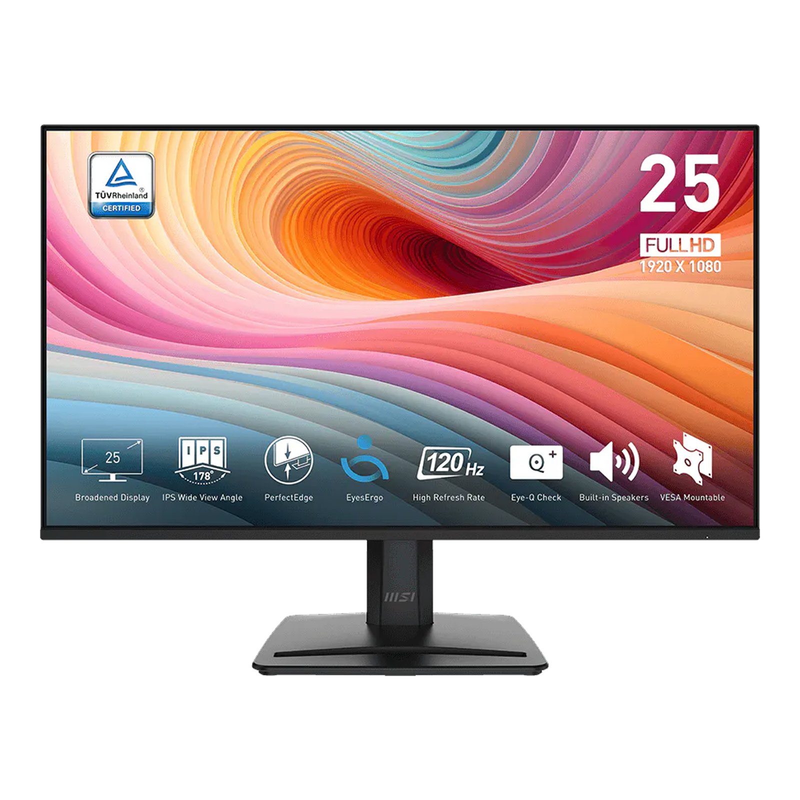 Monitor Plano Msi PRO Mp251 E2 24,5'' FHD 120hz 1ms-4ms - Imagen 5