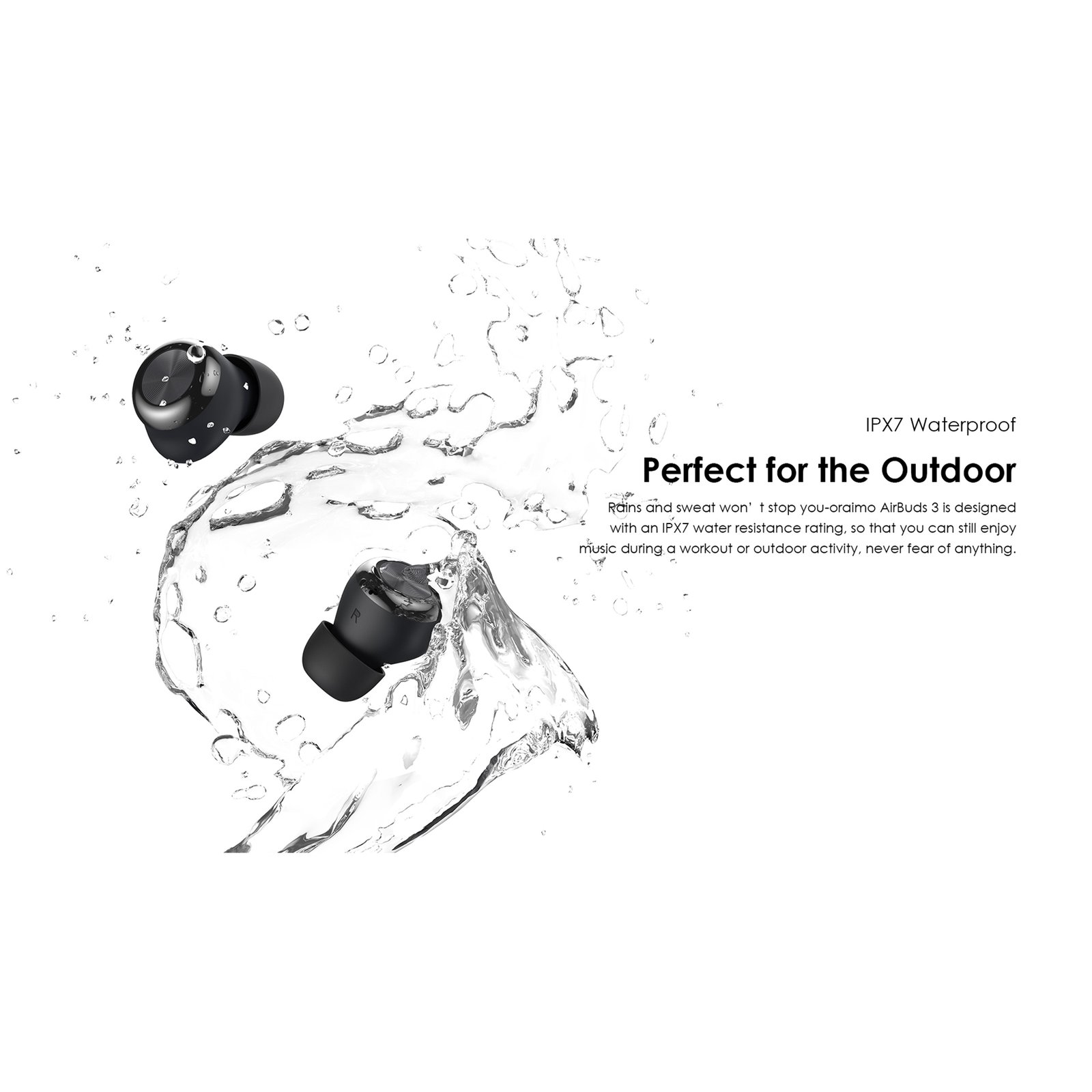 Auriculares Inalámbricos Oraimo Airbuds 3 Ipx7 Bt Llamadas - Imagen 5