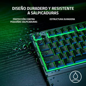 Teclado Gaming Usb Razer Ornata V3 X Español Membrana Rgb