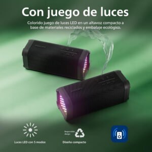 Parlante Inalámbrico Philips Tas2000b/00 Ipx5 Bluetooth 20W