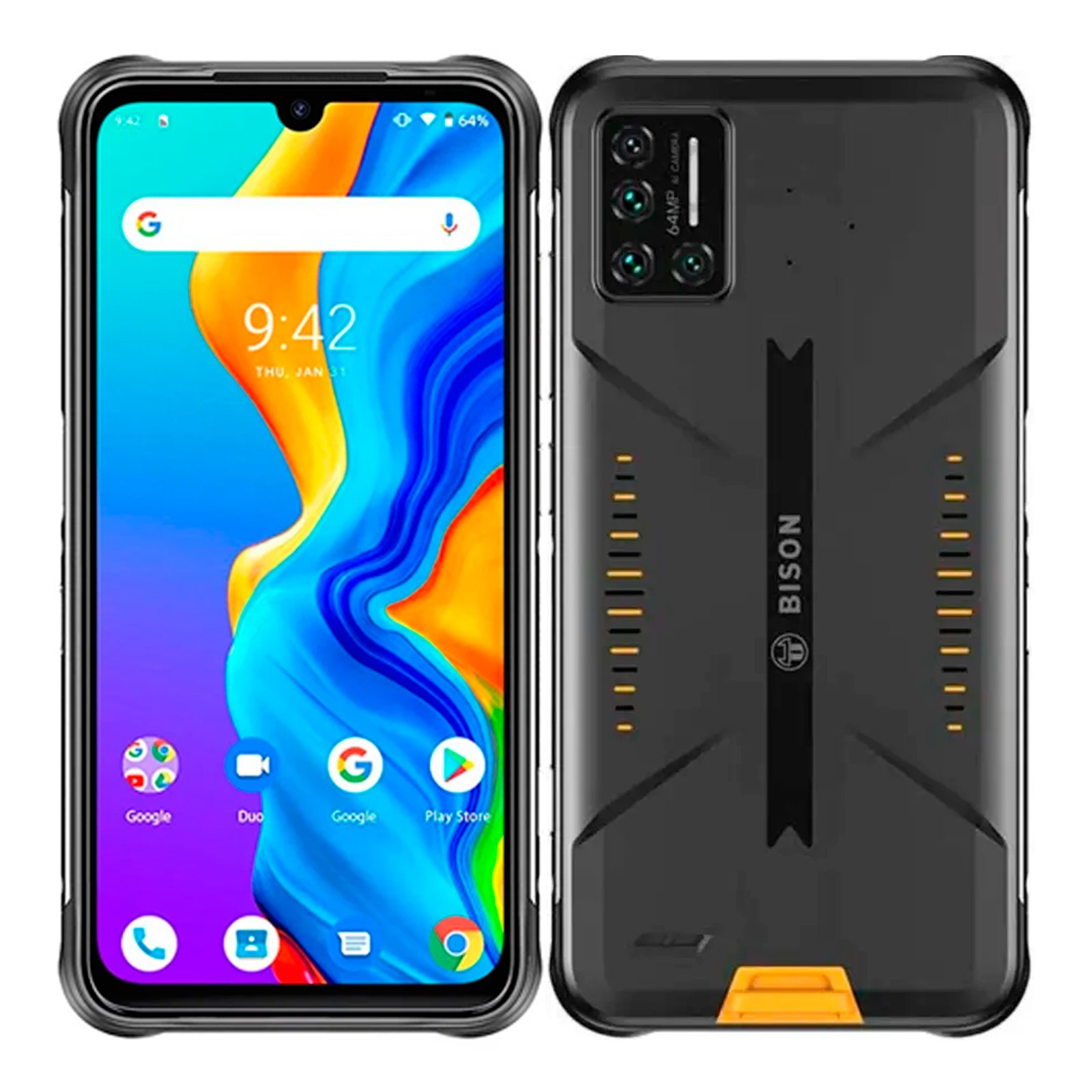 Umidigi Bison 6,3 6gb 128gb Quad Cam 48mp Resistente - Imagen 2