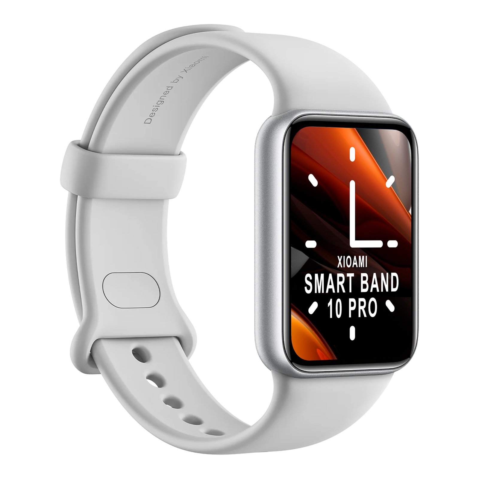 Smartwatch Xiaomi Smart Band 10 Pro 5atm Bt Gps Plateado