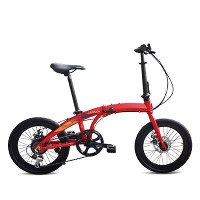Bicicleta De Ciudad Java Zelo Plegable Aluminio 7V 20'' - Imagen 9