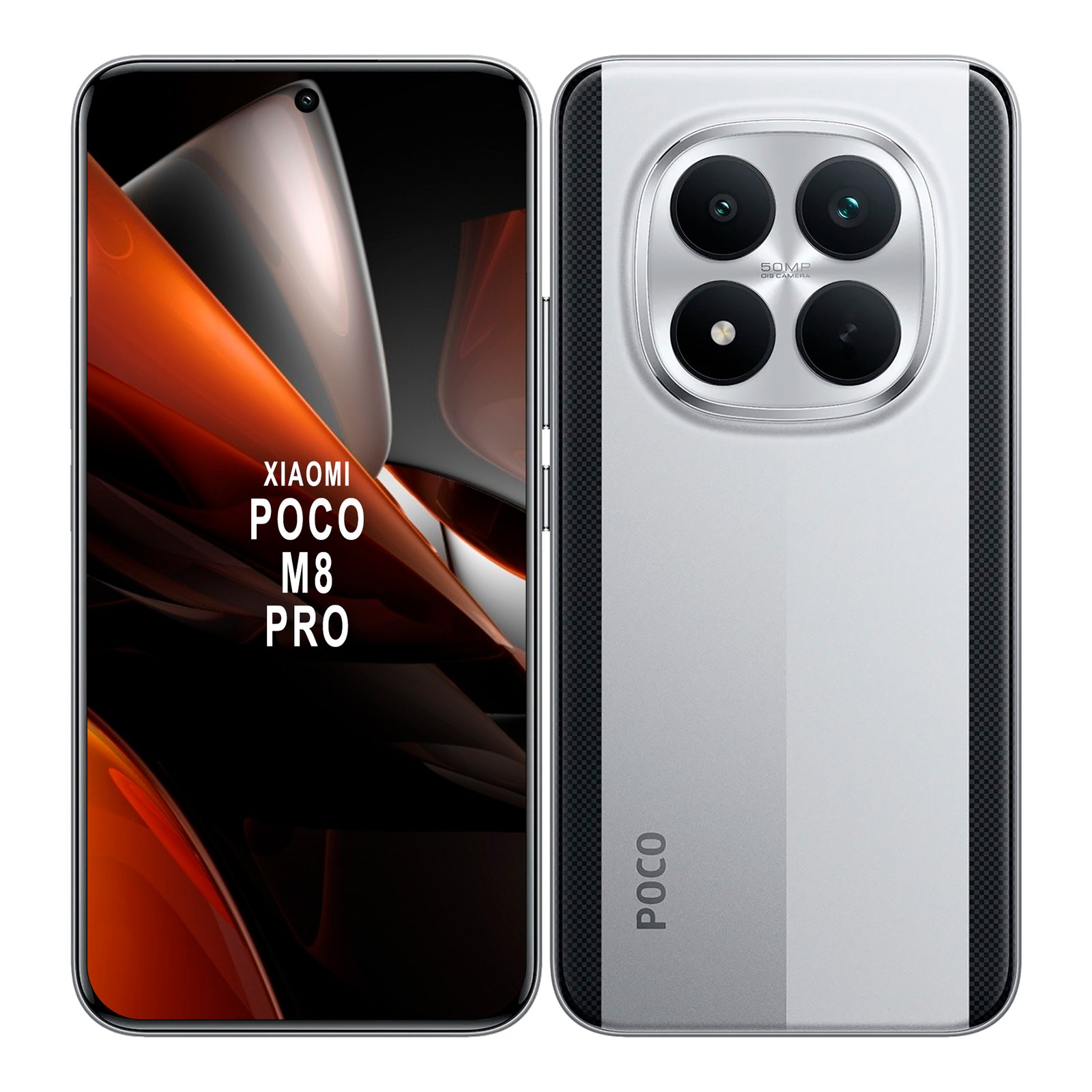 Xiaomi Poco M8 Pro 6,83'' 5G 8gb 256gb Plateado - Imagen 2