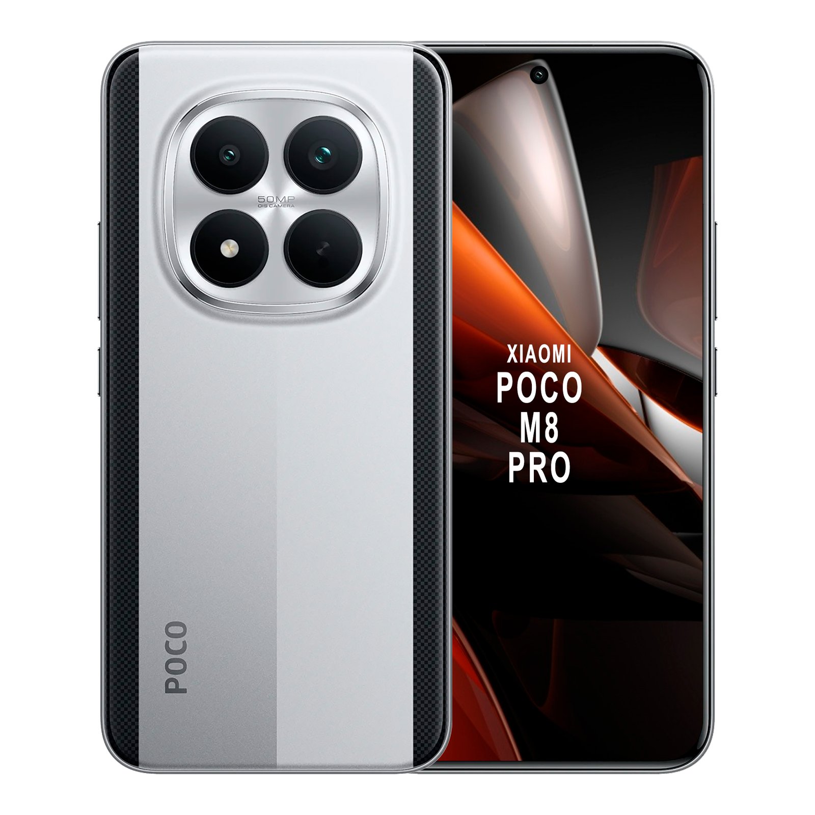 Xiaomi Poco M8 Pro 6,83'' 5G 8gb 256gb Plateado